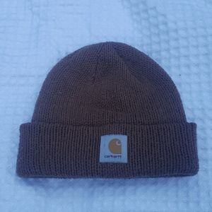 Knit Carhartt Beanie - Tan
